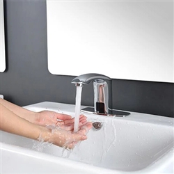Automatic Auto Touch-Free Touchless Sensor Faucet Adapter Kitchen Water Saver